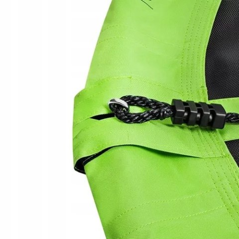 Huśtawka Ogrodowa Bocianie Gniazdo 120cm Zielona Wisząca XXL