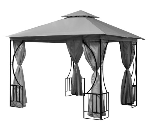 Namiot pawilon ogrodowy 2w1 3x3 m moskitiera i pełne ścianki MultiGarden