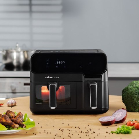 FRYTOWNICA ZAF 9000 5,5L + 3,5L 2700W AIR FRYER FRYTOWNICA ZAF 9000 5,5L + 3,5L 2700W AIR FRYER