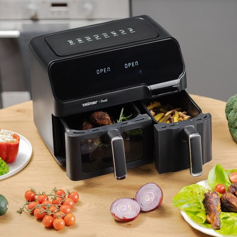 FRYTOWNICA ZAF 9000 5,5L + 3,5L 2700W AIR FRYER FRYTOWNICA ZAF 9000 5,5L + 3,5L 2700W AIR FRYER
