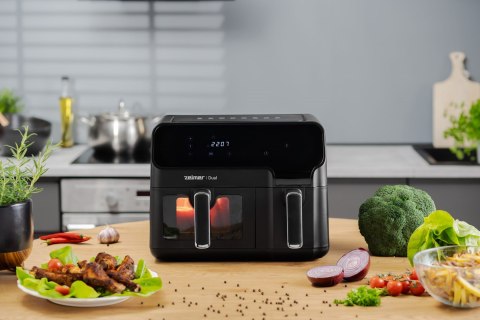 FRYTOWNICA ZAF 9000 5,5L + 3,5L 2700W AIR FRYER FRYTOWNICA ZAF 9000 5,5L + 3,5L 2700W AIR FRYER