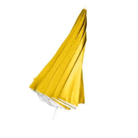 Parasol ogrodowy plażowy regulowany łamany składany UV 150cm żółty Parasol ogrodowy plażowy regulowany łamany składany UV 150cm żółty