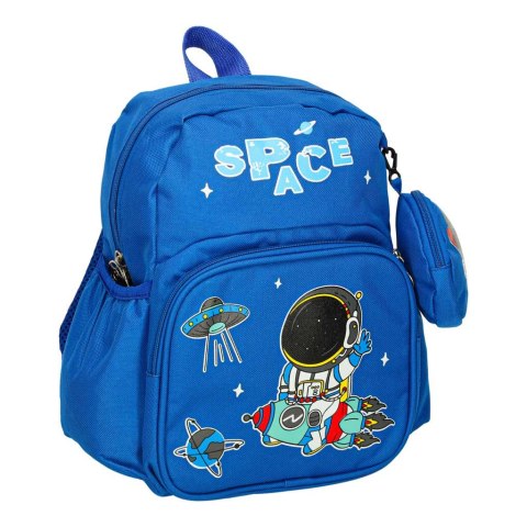 Plecak dla przedszkolaka szkolny dziecięcy astronauta 30x14x23cm Plecak dla przedszkolaka szkolny dziecięcy astronauta 30x14x23cm