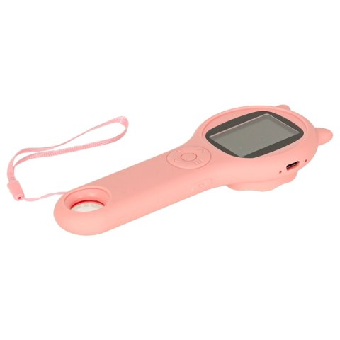 Mikroskop optyczny lupa cyfrowa 500x 2Mpx różowy