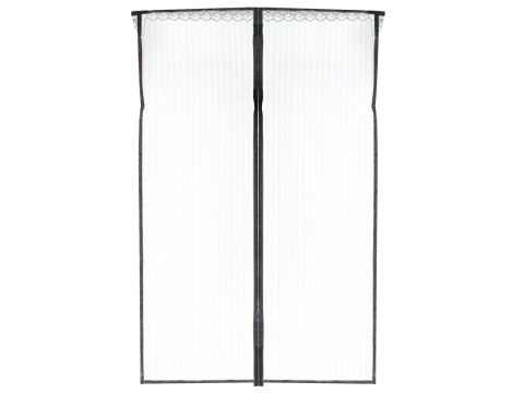 Moskitiera siatka magnetyczna na drzwi 110x220cm CZARNA Moskitiera siatka magnetyczna na drzwi 110x220cm CZARNA