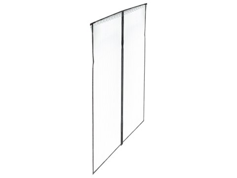 Moskitiera siatka magnetyczna na drzwi 110x220cm CZARNA Moskitiera siatka magnetyczna na drzwi 110x220cm CZARNA